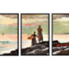 Thumbnail Sunset Ocean Wall Art - 3 piece seascape poster set