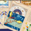 Thumbnail Pisces Zodiac Junk Journal Pages Medieval Celestial Paper