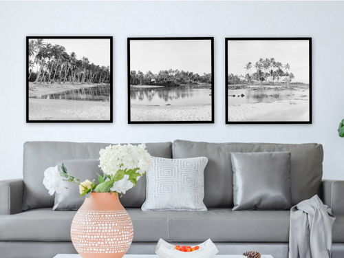 Product picture Black and White Coastal Photography Set