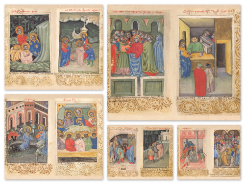 Product picture Christian Medieval Bible Journal Pages